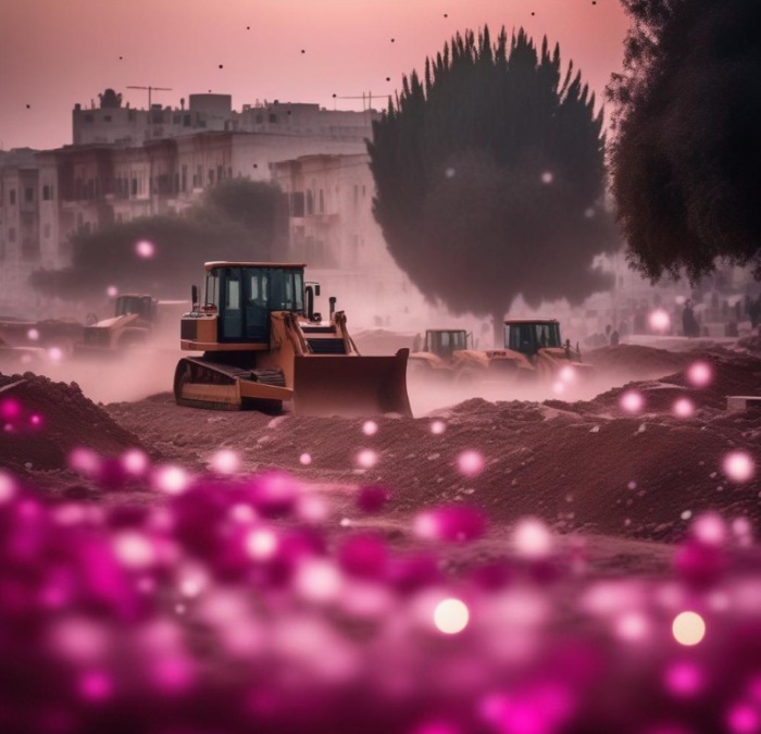 Teen Beat Magazine Witnesses Israel's Bulldozing Of Graveyards In Gaza